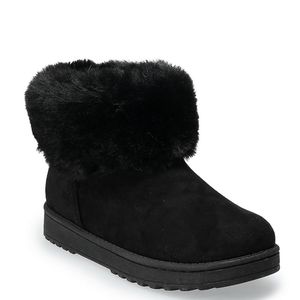 SO Faux Fur Ankle Boots 7